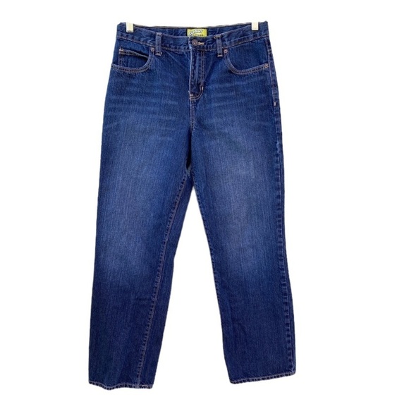 Old Navy Kids Straight Droit Astro Adjustable Jeans Sz 16 - Picture 1 of 12